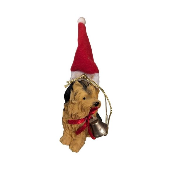 Yorkie dog christmas ornament  Holiday Yorkshire Terrier 3 inch - Picture 2 of 5